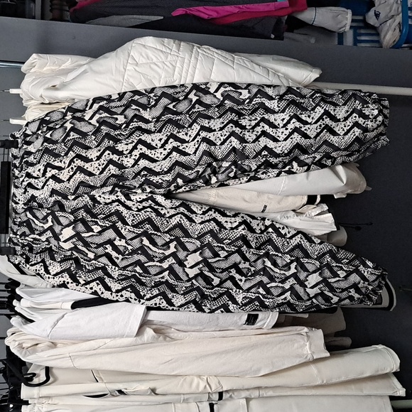 Adidas Track Pants Size Small Black White - Picture 2 of 3